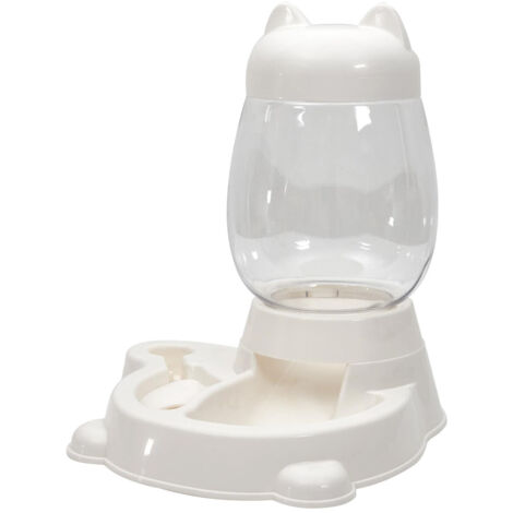 Distributeur Eau et Croquettes pour Animaux (1/4)