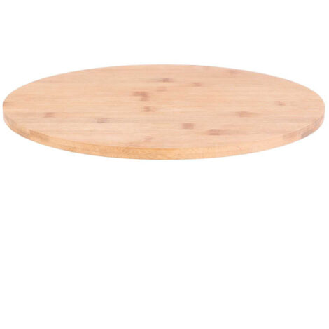 Plateau Tournant Rond Ø35cm en Bambou (1/4)