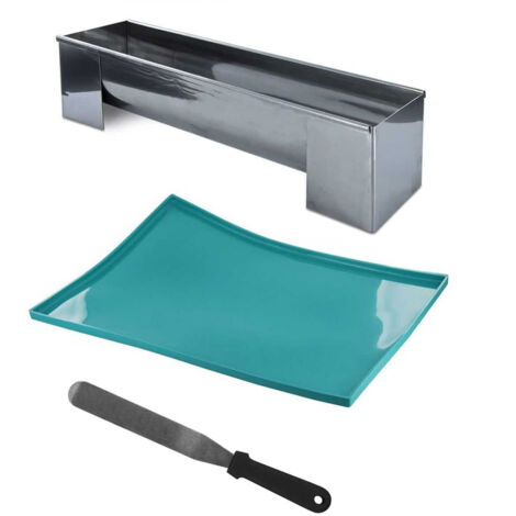 Coffret Pâtisserie Spécial Bûche avec Moule et Plaque à Génoise (1/4)