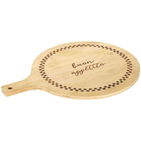 Lot De 8 Planches à Pizza En Bois - Avec Poignées Pour Fabriquer, Servir Et Ranger - Jusqu'à 33 Cm