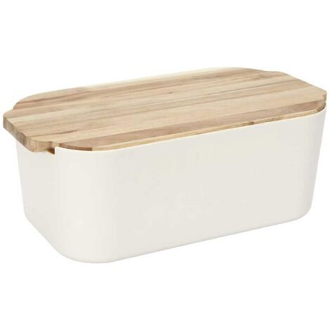 Boîte à Pain avec Planche en Acacia (1/5)