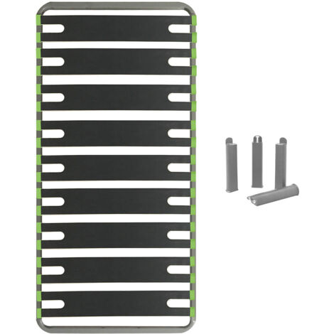 ALTOSENSO - Pack Sommier 9 Lattes 90x190cm + Pieds Gris (1/3)