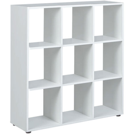 TEO - Meuble de Rangement Etagère 9 Compartiments (1/5)