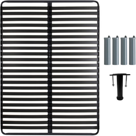 TITANIUM 22 - Pack Sommier 2x22 Lattes 160x200cm + 5 Pieds (1/4)