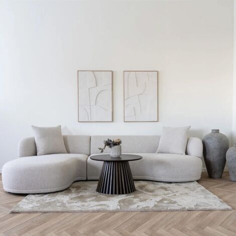BLOOM - Tapis Doux à Poils Ras Sable 160x230cm