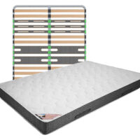 BERMUDES - Pack Matelas + AltoZone 140x190