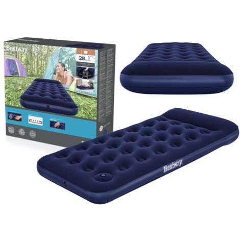Bestway® Single-Luftbett mit integrierter Fußpumpe 188 x 99 x 28 cm