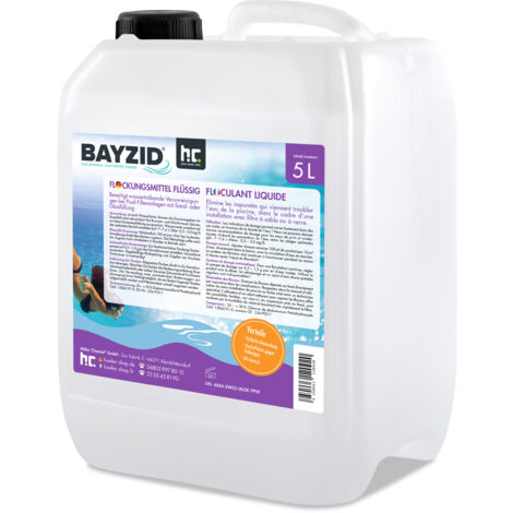 5 L BAYZID® Flockungsmittel flüssig für Pools