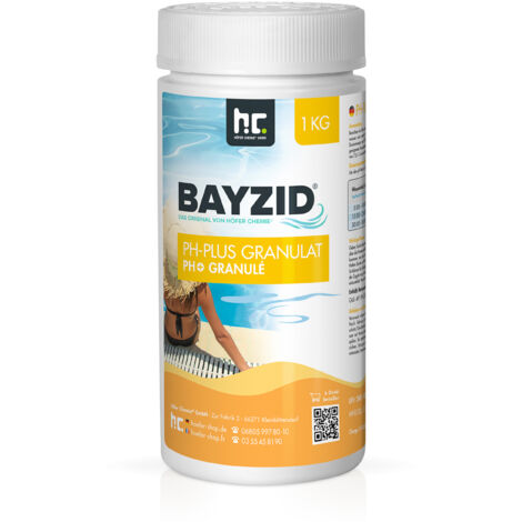 1 kg BAYZID® pH Plus Granulat für den Pool