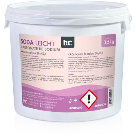 3,5 kg Natriumcarbonat (Soda) leicht technische Qualität