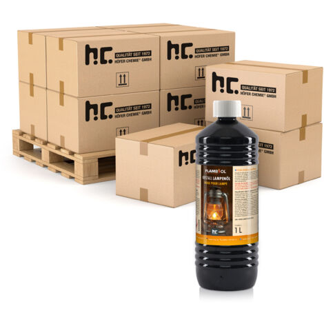 540x 1 L FLAMBIOL® Lampenöl Hochrein Kristallklar