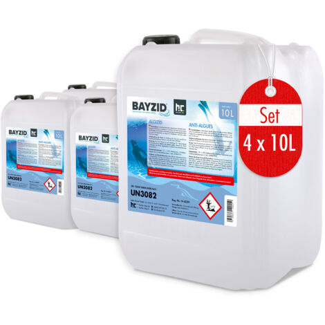 4x 10 L BAYZID® Algizid Algenverhütung