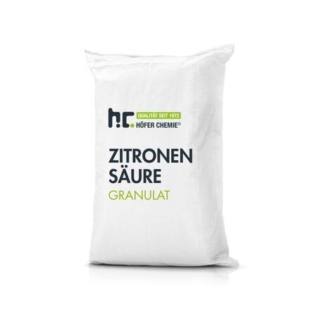 25 kg Zitronensäure Granulat in Lebensmittelqualität