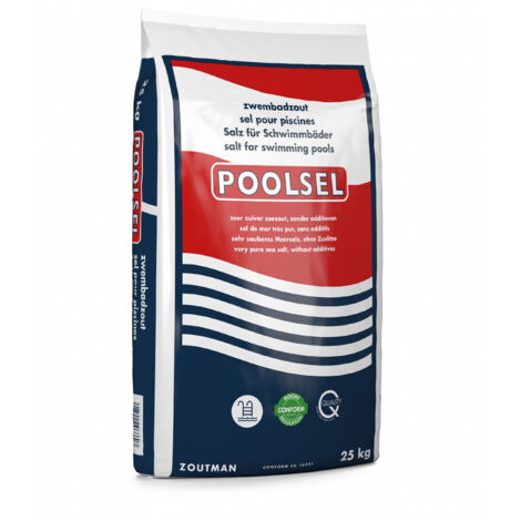 25 kg POOLSEL® Meersalz für Salzwasserpools