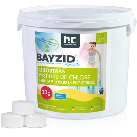 5 kg BAYZID® Chlortabs 20g langsam löslich