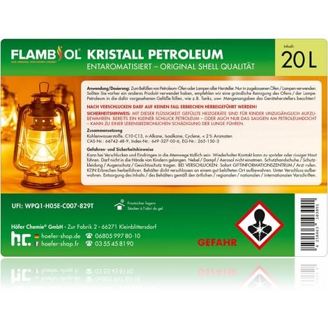 FLAMBIOL 20L Petroleum
