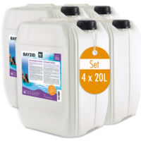 4x 20 L BAYZID® Flockungsmittel flüssig