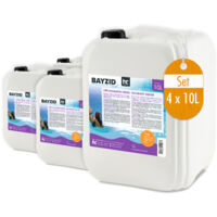 4x 10 L BAYZID® Flockungsmittel flüssig
