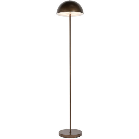 Dark bronze store floor lamp