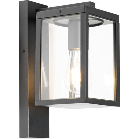 Smart Outdoor Wall Light Black IP44 Incl. Wifi ST64 - Charlois (1/4)