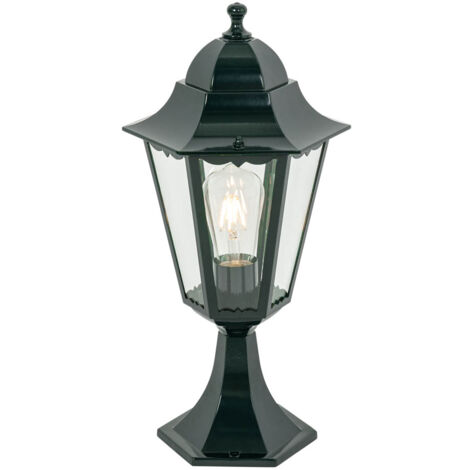 Classic outdoor lantern base dark green IP44 - New Orleans