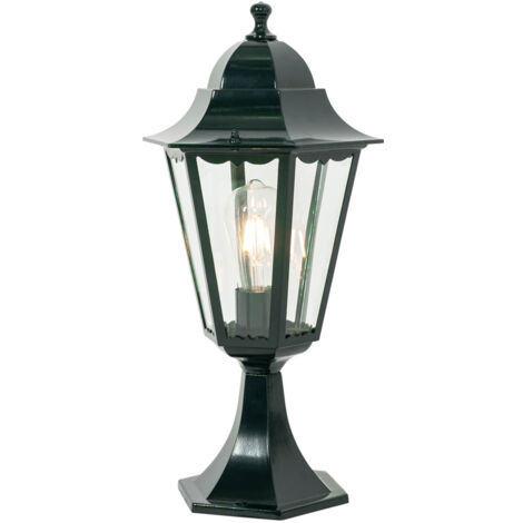 Classic outdoor lantern base dark green IP44 - New Orleans