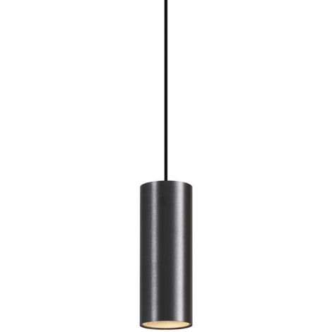 Modern Pendant Lamp Gunmetal GU10 50mm - Tubo (1/5)