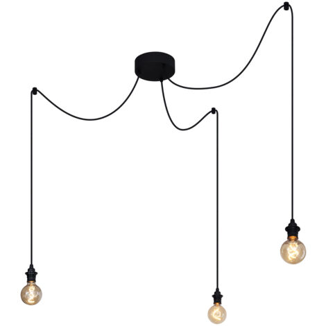 Outdoor Pendant Light Black 3-Lights IP44 - Cava
