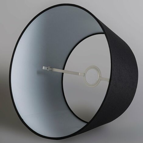 Black Linen Lampshade 35 cm