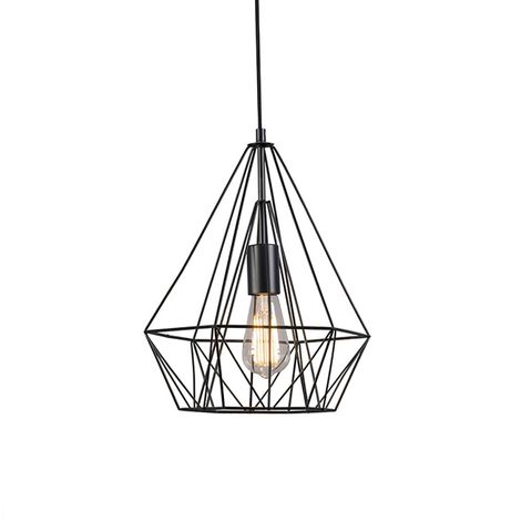 Industrial hanging lamp black - Carcass Basic