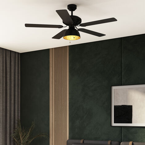 Industrial Ceiling Fan Black - Mistral Magna