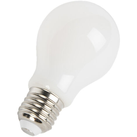 LED Light Bulb Drop A60 Milky 8W 1055Lm E27 4000K