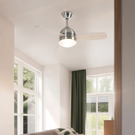 Steel Ceiling Fan with Remote Control - Rotar
