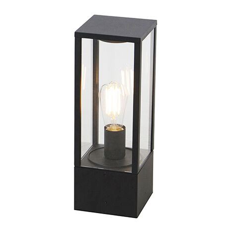 Industrial Outdoor Standing Lamp Black 40 cm IP44 - Charlois