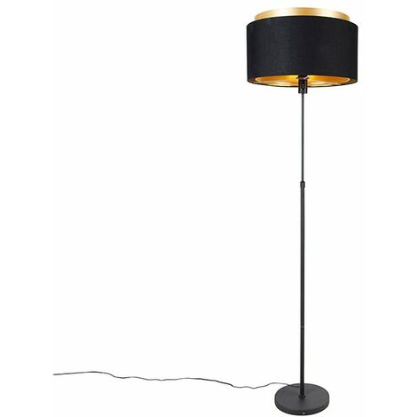 Modern table lamp black - Balenco Wazo