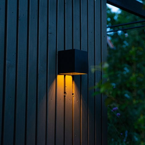 Charlotte external wall light shop with pir