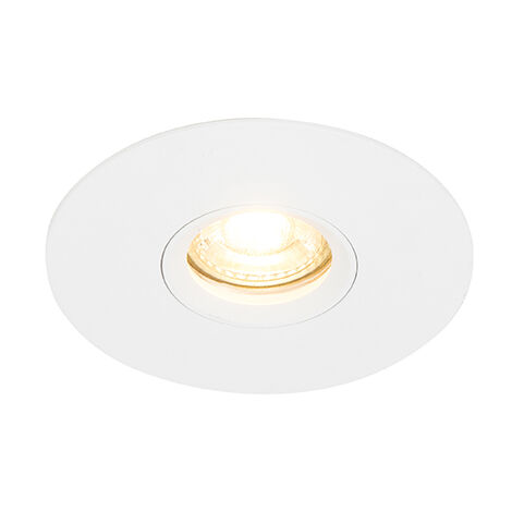 Modern Recessed Spotlight White GU10 50mm - Buco (1/4)
