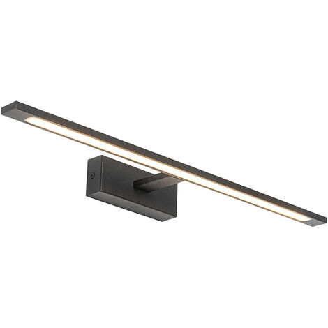 Modern wall lamp black 62 cm incl. LED IP44 - Jerre