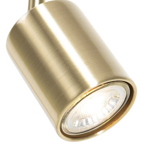 Modern Table Lamp Brass Adjustable - Java