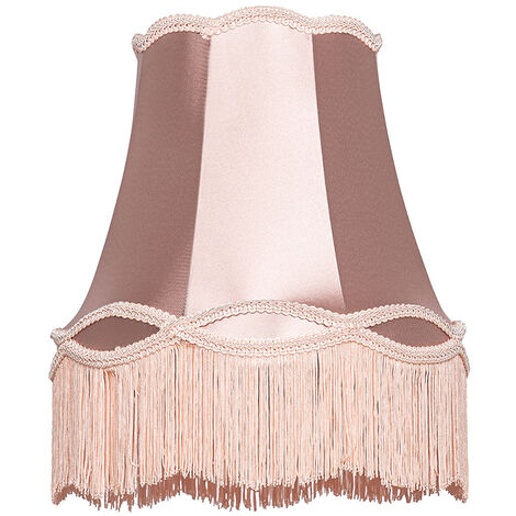 Fabric Lampshade Pink 30/18/26 - Granny