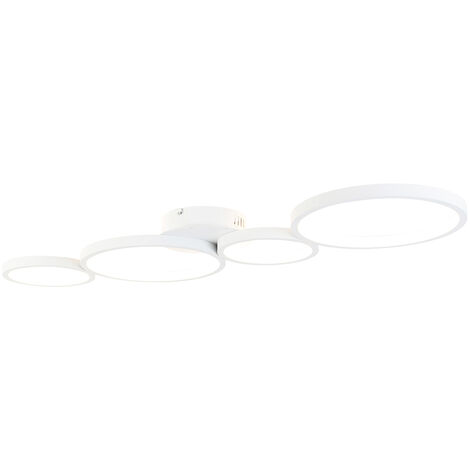 Ceiling Light White Incl. LED 3 Step Dimmable 4-Light - Lupolo (1/5)