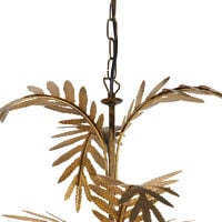 Vintage chandelier gold 5-light - Botanica - Gold/Messing
