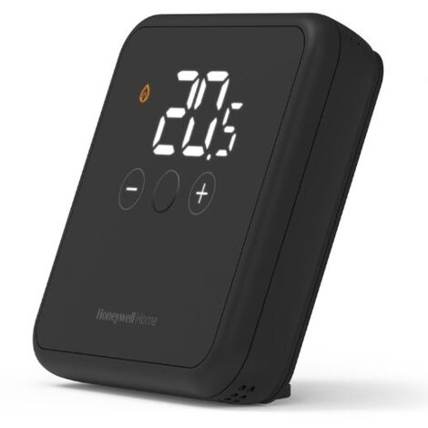 Termostato ambiente negro Honeywell DT4R inalámbrico - Main Image
