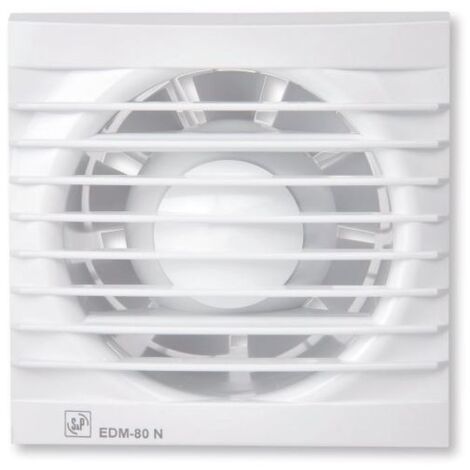 Extractor de baño S&P EDM-80 N