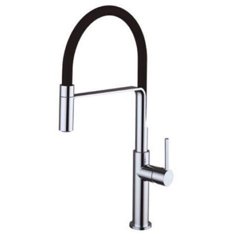 Cabel Slim negro 60779 Grifo monomando para fregadero