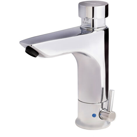 presto grifo temporizado lavabo mezclador presto xt lm con llaves de paso  26032 (1/2)