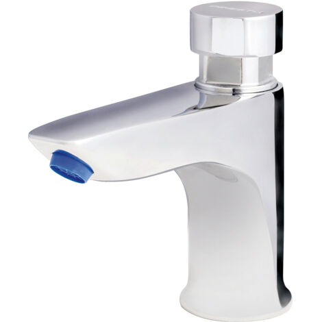 Grifo temporizado lavabo agua fría Presto XT L (1/2)