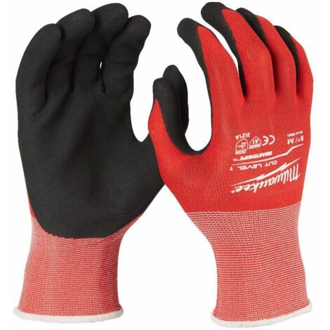 Guantes anticorte Milwaukee nivel A Talla 11 - XXL