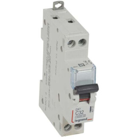 Interruptor magnetotérmico Legrand 407731 DX3 6/10KA P+N C32 1mod