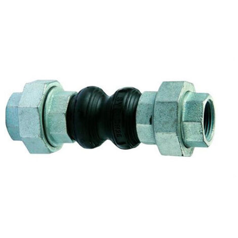 Manguito antivibratorio doble onda tipo unión DN25 - 1"